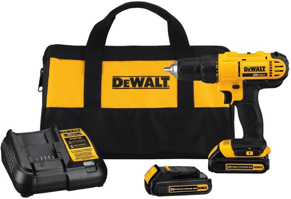 Dewalt cordless drill kit